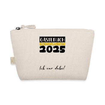Communion 2025 Livre d’or Cadeau Fille Garçons - Trousse biologique - nature - Devant