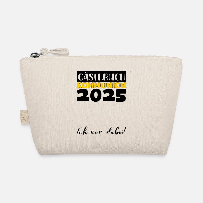 Kommunion 2025 Gästebuch Geschenk Mädchen Jungen Bio-Täschchen
