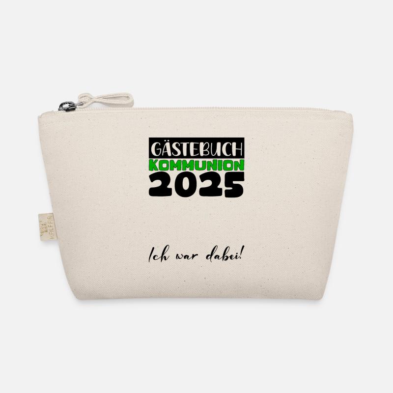 Kommunion 2025 Gästebuch Geschenk Mädchen Jungen Bio-Täschchen