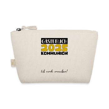 Communion 2025 Livre d’or Cadeau Fille Garçons - Trousse biologique - nature - Devant