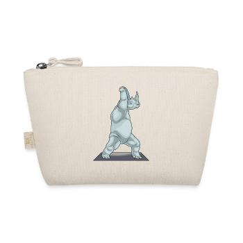 Rhino Yoga Fitness Gymnastics - Organic Pouch - nature - Front