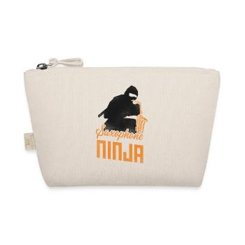 Saxophone Ninja Saxophone Ninja - Bio-Täschchen - Natur - Vorne