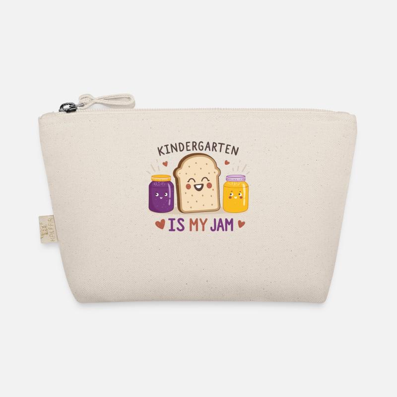 Funny Kindergarten Design - Tenue de petit-déjeuner Trousse biologique