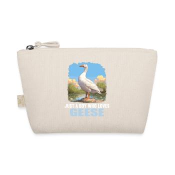 geese goose - Organic Pouch - nature - Front