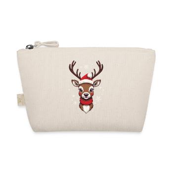 Motif de Noël Joyeux Renne - Trousse biologique - nature - Devant