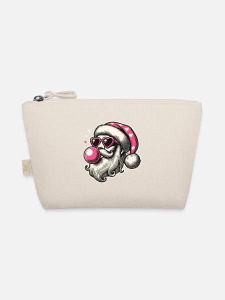 Cool Sigma Santa Christmas Joy - Organic Pouch - nature - Front