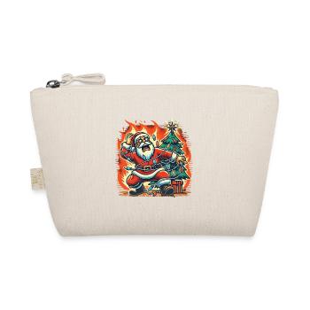 Electric shock Santa Claus disaster - Organic Pouch - nature - Front