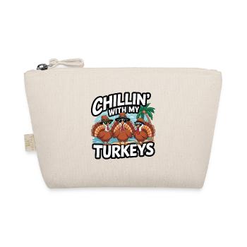Dinde drôle de Thanksgiving - Trousse biologique - nature - Devant