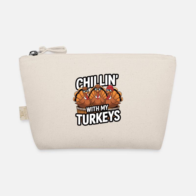 Funny Thanksgiving Turkey Organic Pouch