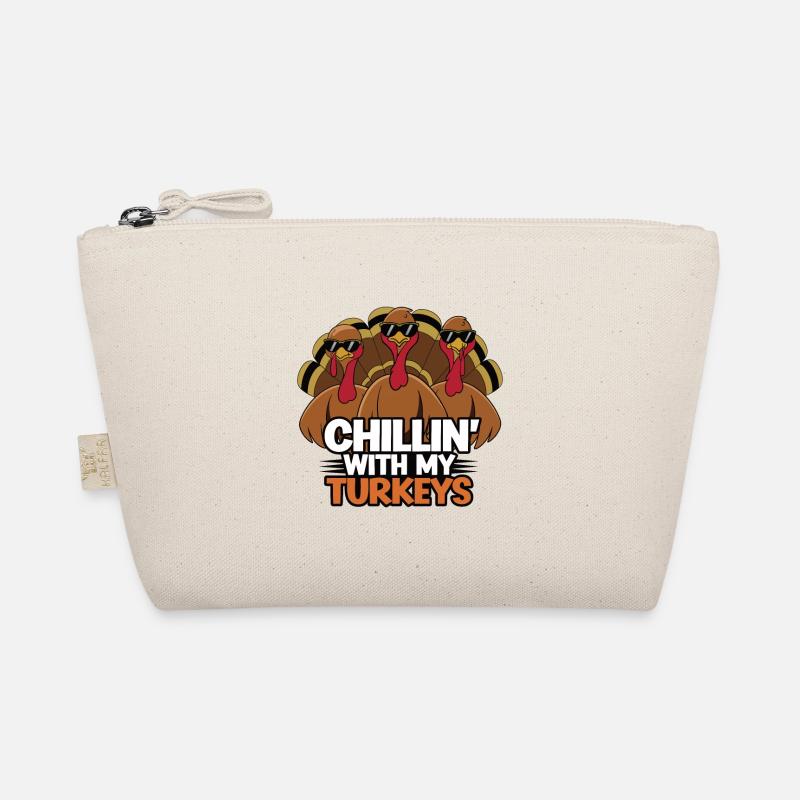 Funny Thanksgiving Turkey Organic Pouch