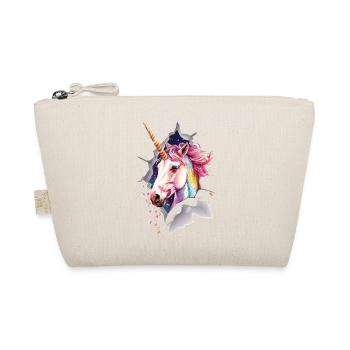 Einhorn - Bio-Täschchen - Natur - Vorne