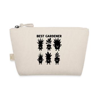 Best Gardener - Plant Lover Funny Gardening - Organic Pouch - nature - Front