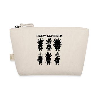 Crazy Gardener - Plant Lover Funny Gardening - Organic Pouch - nature - Front