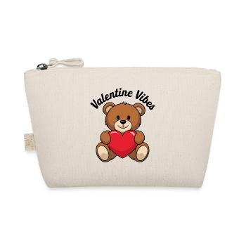 Valentine vibes for lovers on Valentine's Day - Organic Pouch - nature - Front