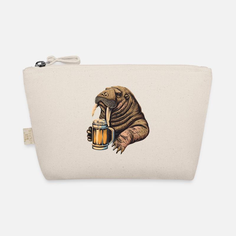 Walross Bier Bio-Täschchen
