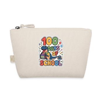 100th Day Of School 100 Day Of School Kids - Organic Pouch - nature - Front
