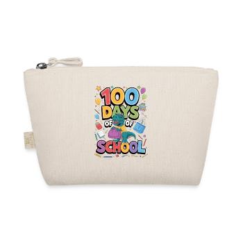 100th Day Of School 100 Day Of School Kids - Organic Pouch - nature - Front