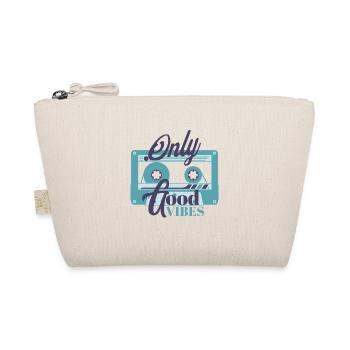 Cassette retro - Organic Pouch - nature - Front