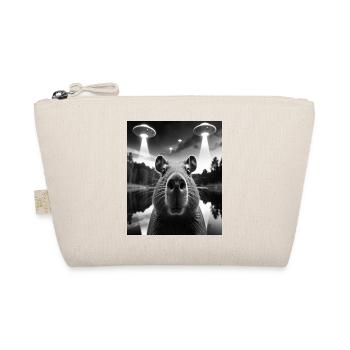 Alien Visuals and Mysterious Bison - Organic Pouch - nature - Front
