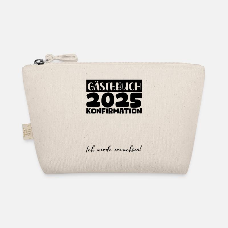Konfirmation 2025 Gästebuch Deko Mädchen Jungen Bio-Täschchen