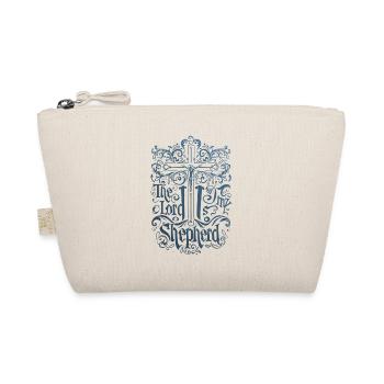 My Shepherd Jesus Bible Verse - Organic Pouch - nature - Front