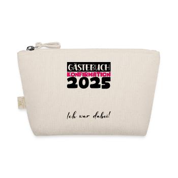 Confirmation 2025 Guest Book Decoration Girls Boys - Organic Pouch - nature - Front