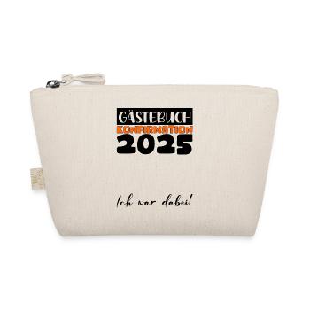 Confirmation 2025 Guest Book Decoration Girls Boys - Organic Pouch - nature - Front