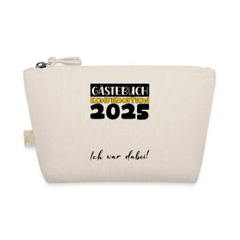 Confirmation 2025 Guest Book Decoration Girls Boys - Organic Pouch - nature - Front