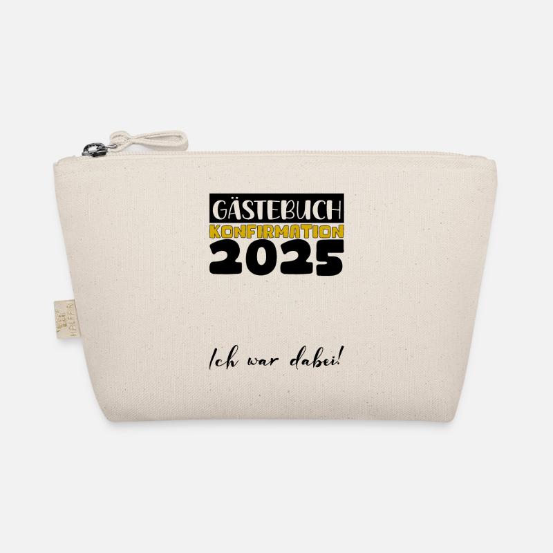 Konfirmation 2025 Gästebuch Deko Mädchen Jungen Bio-Täschchen
