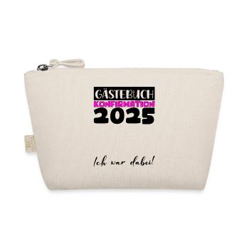 Confirmation 2025 Guest Book Decoration Girls Boys - Organic Pouch - nature - Front