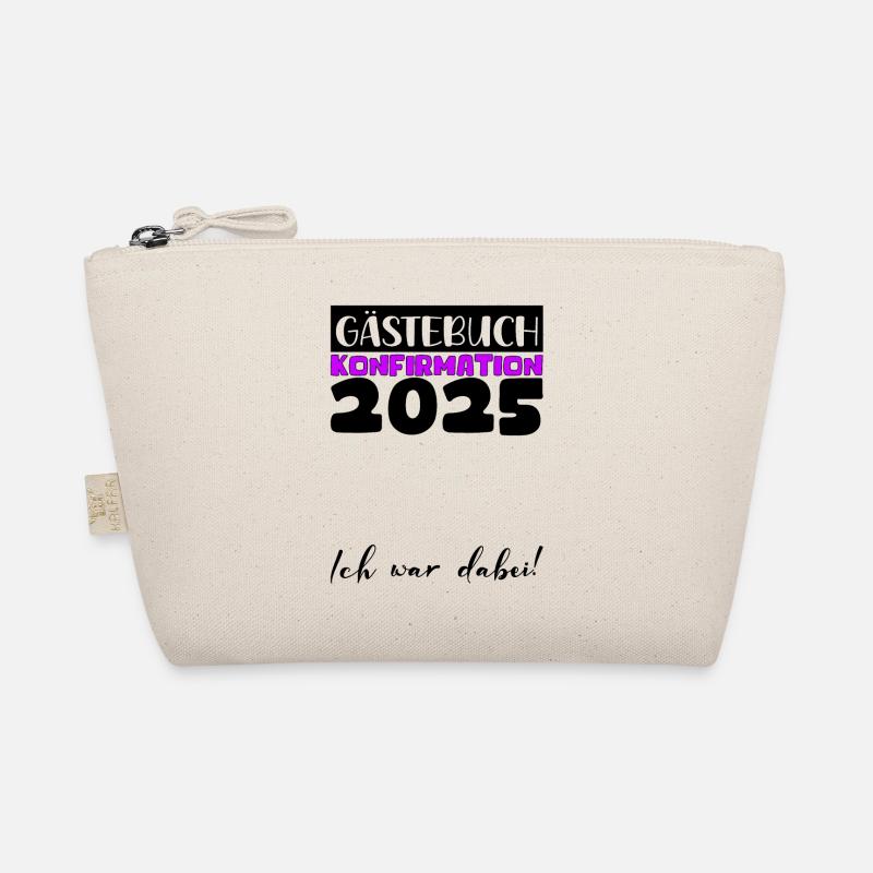 Konfirmation 2025 Gästebuch Deko Mädchen Jungen Bio-Täschchen