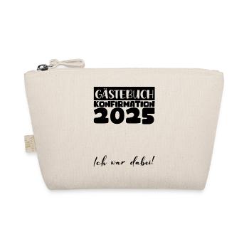 Confirmation 2025 Guest Book Decoration Girls Boys - Organic Pouch - nature - Front