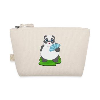 Panda Handventilator - Bio-Täschchen - Natur - Vorne