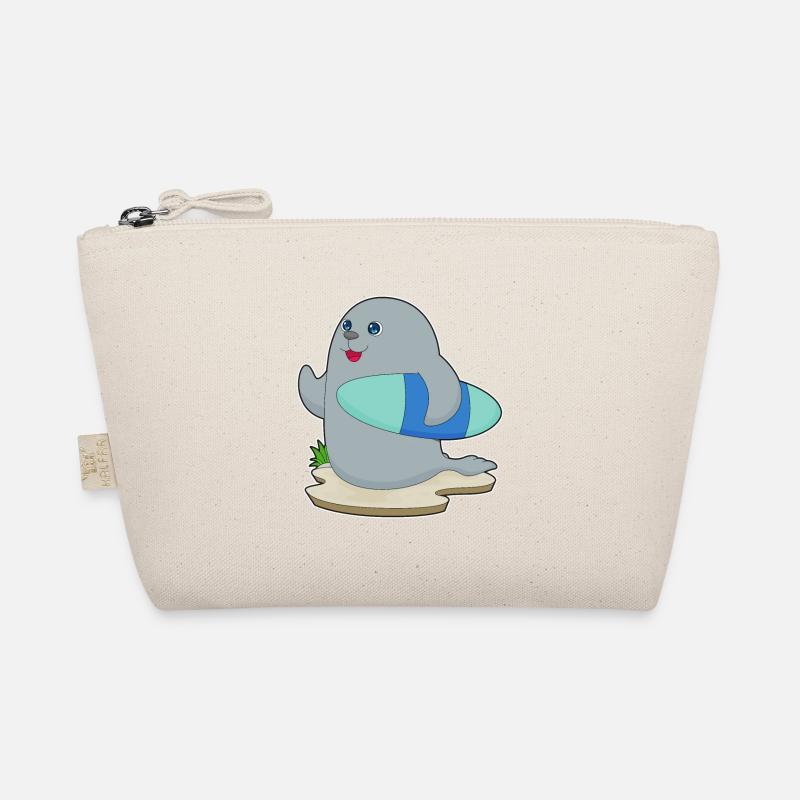 Seal Surfer Surfboard Organic Pouch