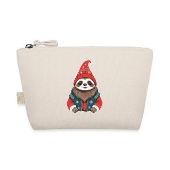 Mignon douillet paresseux de Noël - Trousse biologique - nature - Devant