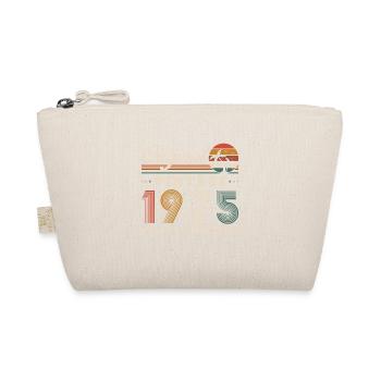 1975 Vintage Retro Geburtstagsgeschenk - Bio-Täschchen - Natur - Vorne