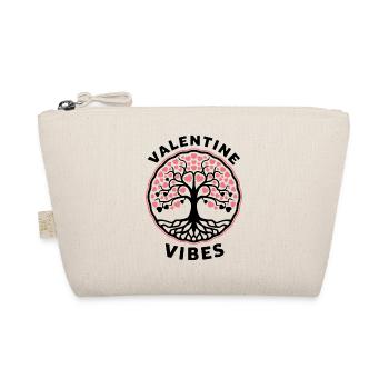 Valentine vibes for lovers on Valentine's Day - Organic Pouch - nature - Front