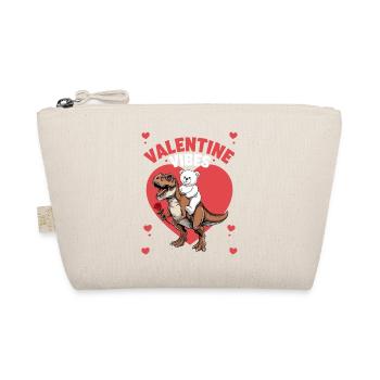 Valentine vibes for lovers on Valentine's Day - Organic Pouch - nature - Front