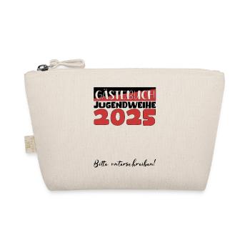 Consécration des jeunes 2025 Livre d'or Cadeau Filles Garçons - Trousse biologique - nature - Devant