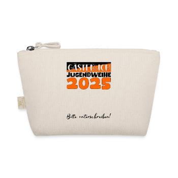Consécration des jeunes 2025 Livre d'or Cadeau Filles Garçons - Trousse biologique - nature - Devant