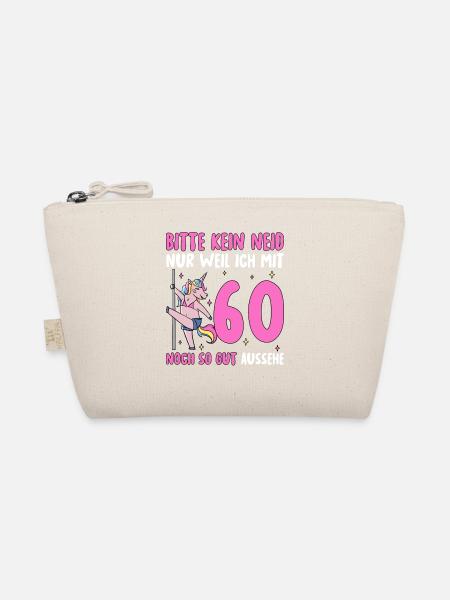 Bitte Kein Neid 60 Geburtstag - Bio-Täschchen - Natur