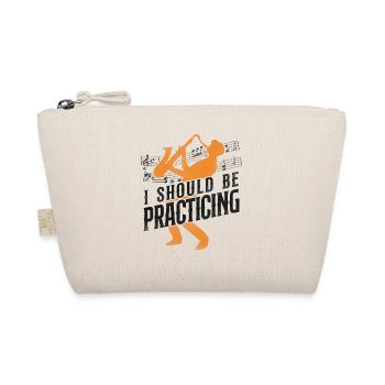 Saxophones I Should Be Practicing - Organic Pouch - nature - Front