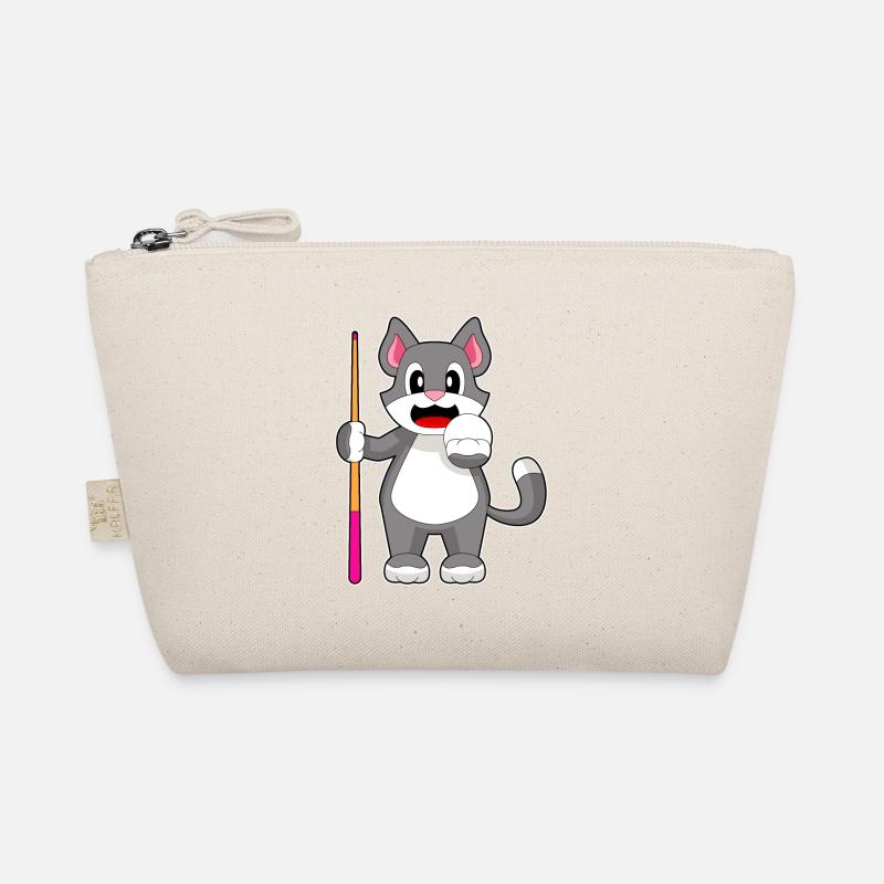 Cat Billiard Cue Organic Pouch