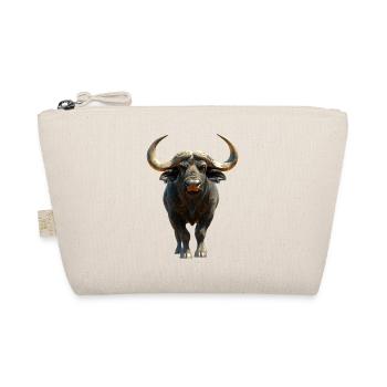 Buffalo Cape Buffalo Safari African Buffalo - Organic Pouch - nature - Front