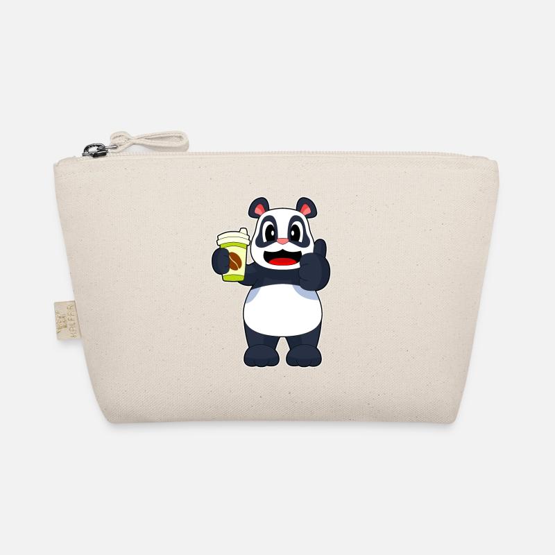 Panda Coffee à emporter Trousse biologique