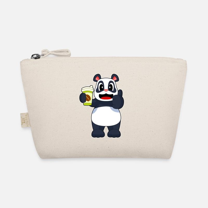 Panda Coffee to go Mug Organic Pouch