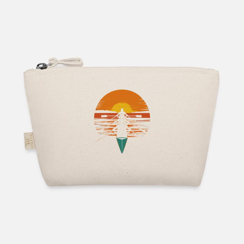 Rowing Portrait Organic Pouch