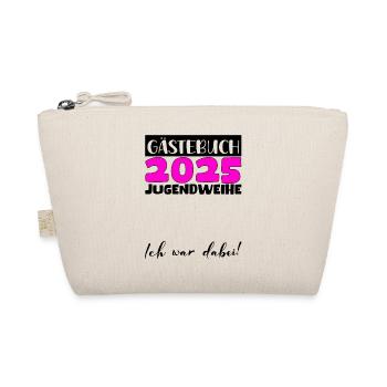 Jugendweihe 2025 Guestbook Gift Girls Boys - Organic Pouch - nature - Front