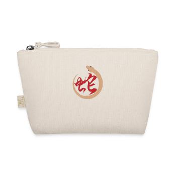Serpent Ouroboros avec calligraphie chinoise - Trousse biologique - nature - Devant
