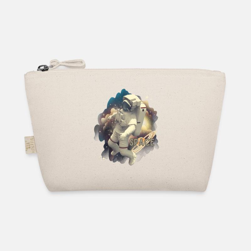 Astronaut in space magic Organic Pouch